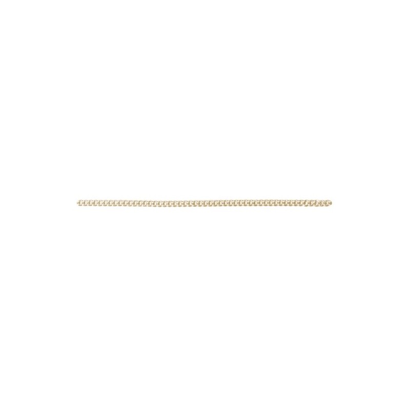 AMIG 19119  
 Cadena decoración Gourmette 30230  
 Ø1,5 X 4 mm  
 Acero  
 Latonado