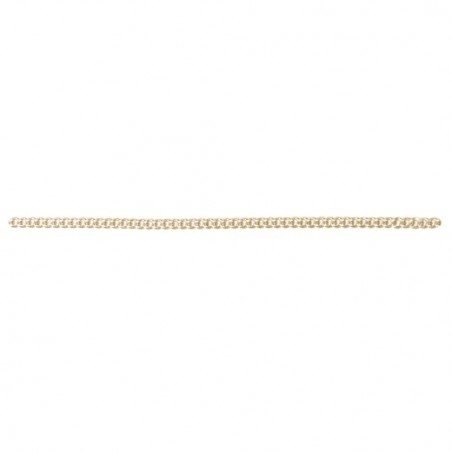 AMIG 19119  
 Cadena decoración Gourmette 30230  
 Ø1,5 X 4 mm  
 Acero  
 Latonado