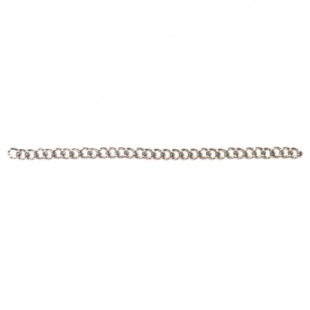 AMIG 19120  
 Cadena decoración Gourmette 30230  
 Ø1,5 X 4 mm  
 Acero  
 Niquelado