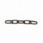AMIG 19126  
 Cadena decoración recta 30275  
 Ø2 x 16 mm  
 Acero  
 Bronceado