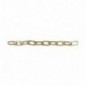 AMIG 19127  
 Cadena decoración recta 30275  
 Ø2 x 16 mm  
 Acero  
 Latonado