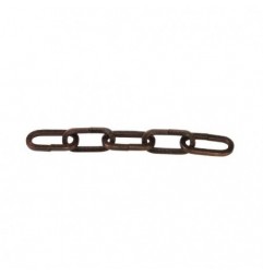 AMIG 19130  
 Cadena decoración recta 30275  
 Ø4 X 29 mm  
 Acero  
 Negro