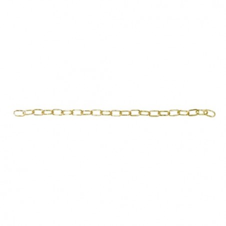 AMIG 19137  
 Cadena decoración reloj 30245  
 Ø1,3 x 7,5 mm  
 Acero  
 Latonado