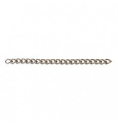 AMIG 19142  
 Cadena decoración torcida 30250  
 Ø1,9 mm  
 Acero  
 Niquelado