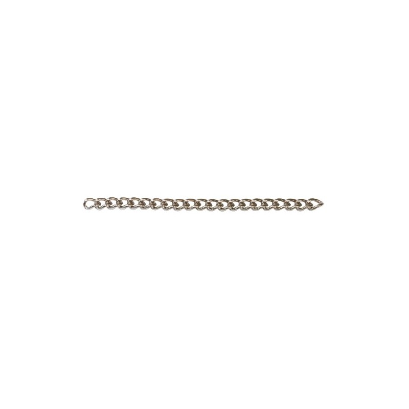 AMIG 19142  
 Cadena decoración torcida 30250  
 Ø1,9 mm  
 Acero  
 Niquelado