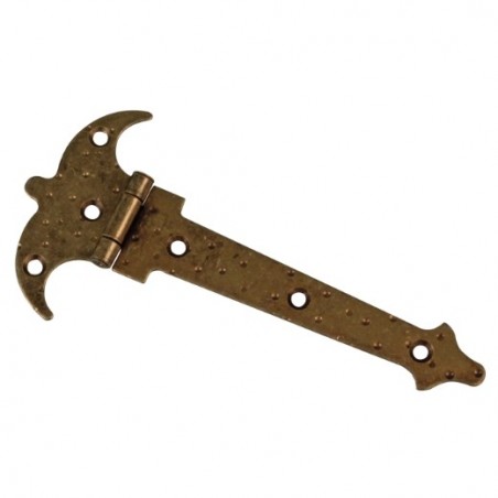 AMIG 19178  
 Bisagra 551  
 120 mm  
 Acero  
 Cuero