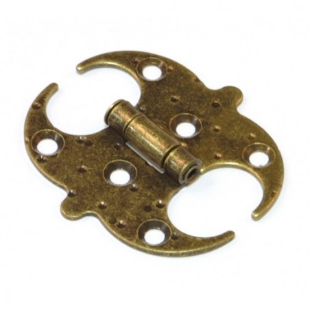 AMIG 19180  
 Bisagra 553  
 60 mm  
 Acero  
 Cuero