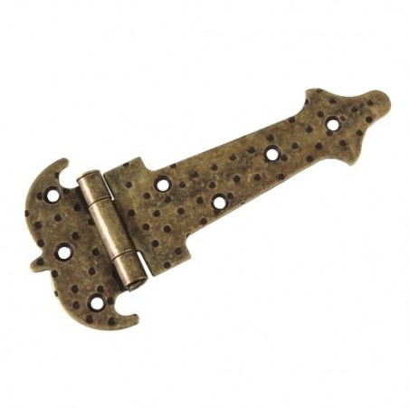 AMIG 19183  
 Bisagra 554  
 250 mm  
 Acero  
 Cuero