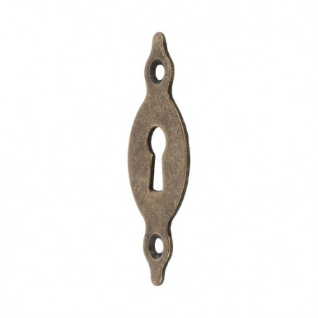 AMIG 19201  
 Bocallave 11  
 67 x 26 x 1,5 mm  
 Acero  
 Cuero
