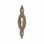 AMIG 19201  
 Bocallave 11  
 67 x 26 x 1,5 mm  
 Acero  
 Cuero