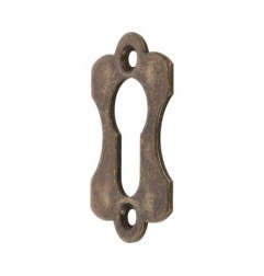 AMIG 19202  
 Bocallave 12  
 60 x 38 mm  
 Acero  
 Cuero