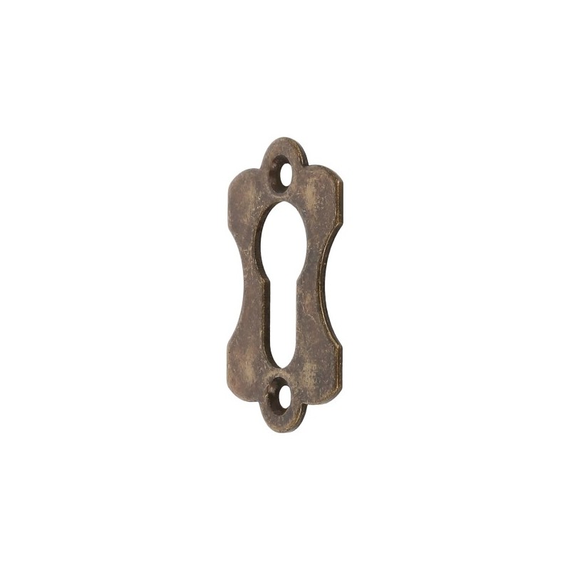 AMIG 19202  
 Bocallave 12  
 60 x 38 mm  
 Acero  
 Cuero
