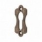 AMIG 19202  
 Bocallave 12  
 60 x 38 mm  
 Acero  
 Cuero
