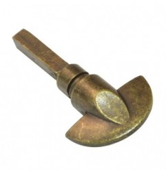 AMIG 19203  
 Muletilla 10  
 30 mm  
 Zamak  
 Cuero