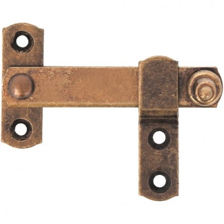 AMIG 19205  
 Aldabilla 1  
 80 x 46 mm  
 Acero  
 Cuero