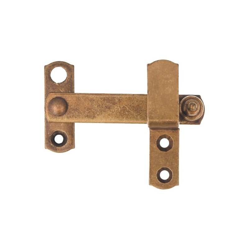 AMIG 19206  
 Aldabilla 2  
 80 x 46 mm  
 Acero  
 Cuero