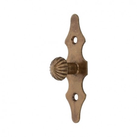 AMIG 19219  
 Escudo tirador 101  
 92 x 30 mm  
 Acero  
 Cuero
