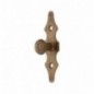 AMIG 19219  
 Escudo tirador 101  
 92 x 30 mm  
 Acero  
 Cuero