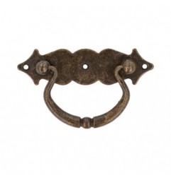 AMIG 19227  
 Tirador con placa 1003  
 100 x 31 mm  
 Cuero