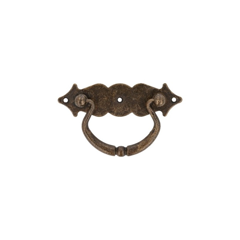 AMIG 19227  
 Tirador con placa 1003  
 100 x 31 mm  
 Cuero