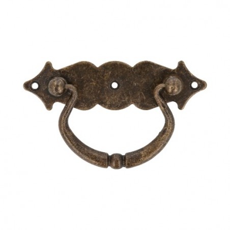 AMIG 19227  
 Tirador con placa 1003  
 100 x 31 mm  
 Cuero