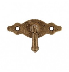 AMIG 19228  
 Tirador con placa 1004  
 80 x 28 mm  
 Cuero