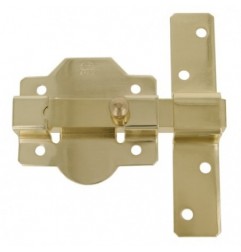 AMIG 19230  
 Cerrojo de seguridad 1P  
 88 x 131 mm  
 Acero  
 Oro