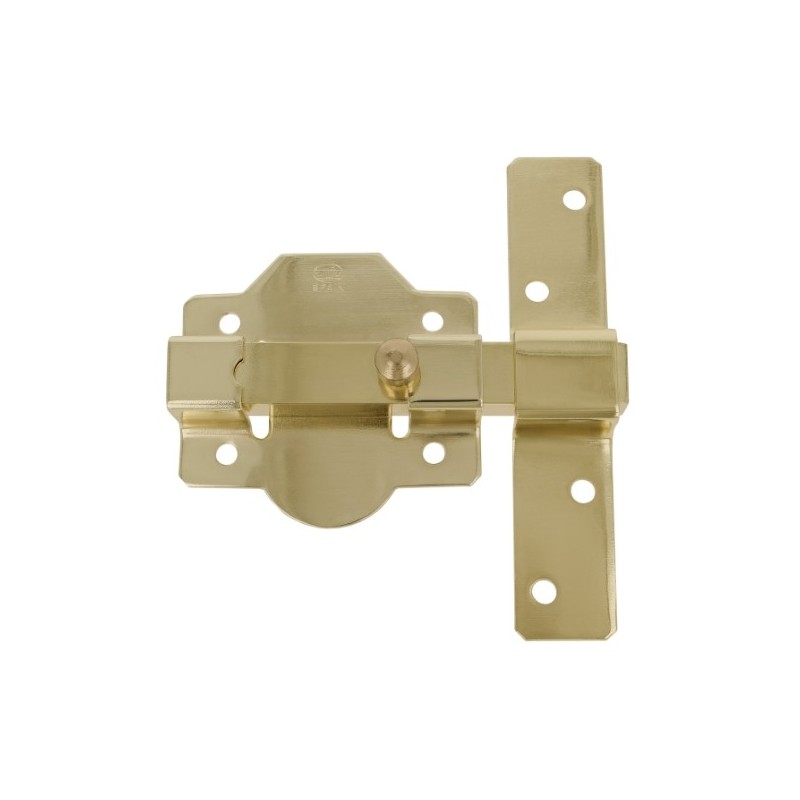 AMIG 19230  
 Cerrojo de seguridad 1P  
 88 x 131 mm  
 Acero  
 Oro