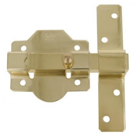 AMIG 19230  
 Cerrojo de seguridad 1P  
 88 x 131 mm  
 Acero  
 Oro