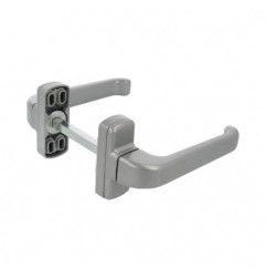 AMIG 19247  
 Manilla aluminio EPSILON  
 132 x 70 mm  
 Aluminio  
 Plata