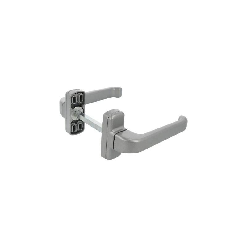 AMIG 19247  
 Manilla aluminio EPSILON  
 132 x 70 mm  
 Aluminio  
 Plata