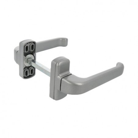 AMIG 19247  
 Manilla aluminio EPSILON  
 132 x 70 mm  
 Aluminio  
 Plata