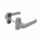 AMIG 19247  
 Manilla aluminio EPSILON  
 132 x 70 mm  
 Aluminio  
 Plata
