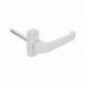 AMIG 19248  
 Manilla aluminio EPSILON  
 132 x 70 mm  
 Aluminio  
 Blanco