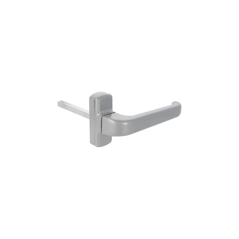 AMIG 19250  
 Manilla aluminio EPSILON  
 132 x 70 mm  
 Aluminio  
 Plata