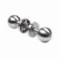 AMIG 19257  
 Pomo giratorio 11GR  
 Ø50 mm  
 Acero inoxidable 18/8  
 Mate