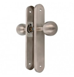 AMIG 19258  
 Pomo giratorio 11GP  
 245 x 45 mm  
 Acero inoxidable 18/8  
 Mate