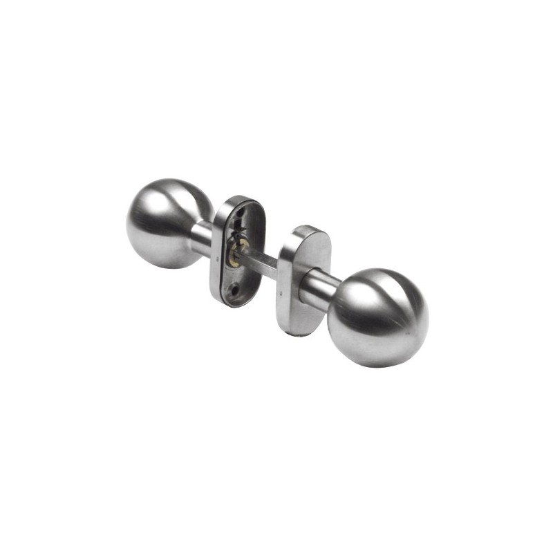 AMIG 19260  
 Pomo giratorio 11ALGR  
 Ø50 mm  
 Acero inoxidable 18/8  
 Mate