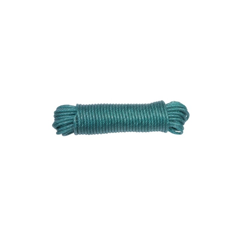 AMIG 19284   Cuerda de plástico forrado 20110   Ø5 mm   Polietileno-PVC   Verde