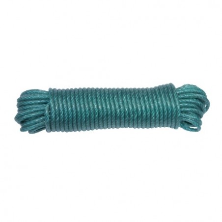 AMIG 19284   Cuerda de plástico forrado 20110   Ø5 mm   Polietileno-PVC   Verde