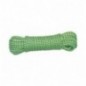 AMIG 19291  
 Cordón de plástico trenzado 20120  
 Ø4 mm  
 Polietileno-propileno  
 Blanco/Verde