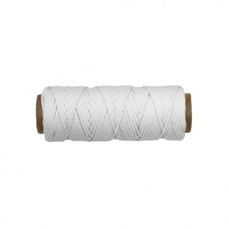 AMIG 19318  
 Hilo de polipropileno trenzado 20180  
 Ø1,7 mm  
 Polipropileno  
 Blanco