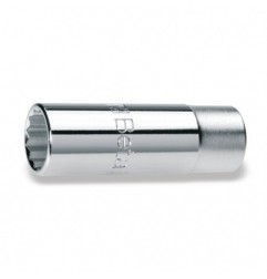 910AS-L 3/8 Vaso de 3/8&quot, poligonal largo, cromado
