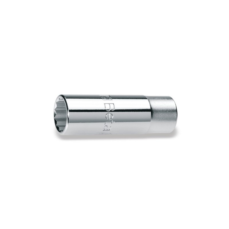 910AS-L 3/8 Vaso de 3/8&quot, poligonal largo, cromado
