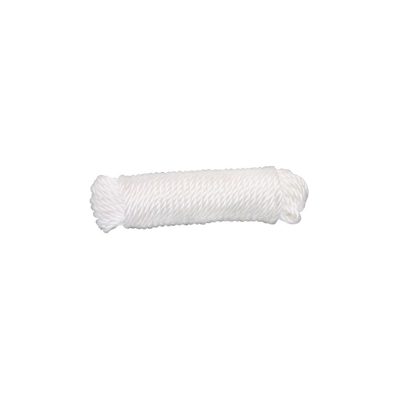 AMIG 19351  
 Cordón de nylon 20220  
 Ø4 mm  
 Nylon  
 Blanco