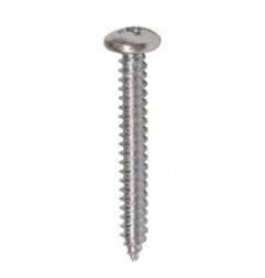 AMIG 19391  
 Tornillo rosca chapa cabeza alomada  
 Ø3,5 x 16 mm  
 Acero  
 Zincado