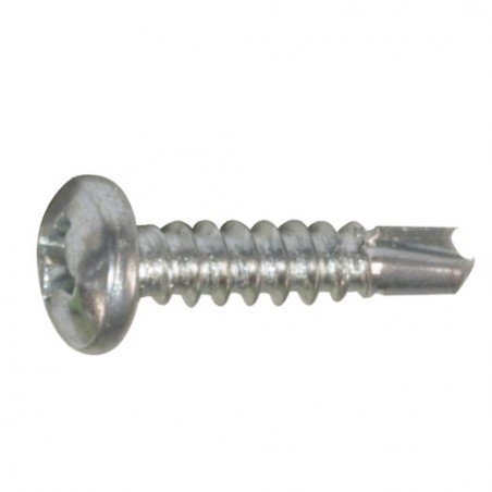AMIG 19437  
 Tornillo autotaladrante cabeza alomada  
 Ø3,9 x 22 mm  
 Acero  
 Zincado