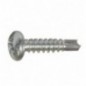 AMIG 19438  
 Tornillo autotaladrante cabeza alomada  
 Ø4,2 x 19 mm  
 Acero  
 Zincado