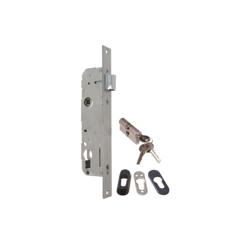 AMIG 19467  
 Cerradura 760  
 30 mm  
 Acero inoxidable 18/8  
 Mate