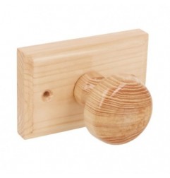 AMIG 19475  
 Colgador de madera 5451  
 100 x 65 mm  
 Madera  
 Roble
